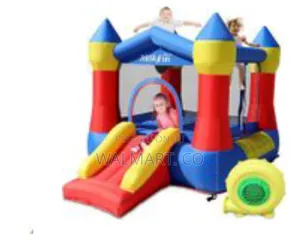 Outdoor Indoor Kids Inflatable Bounce House With Slides