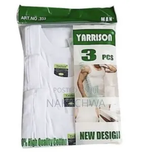 Yarrisson Pack 3 Pure Cotton Vest
