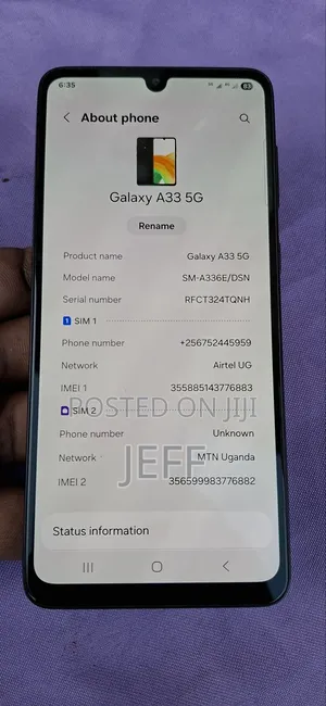 Samsung Galaxy A33 5G 128 GB Black