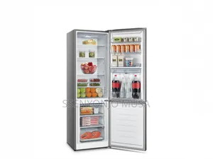 Sayona 235l Double Door Bottom Freezer Fridge - Grey Energy