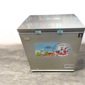 Sayona 200l Deep Freezer - Silver, Fast Freezing High-