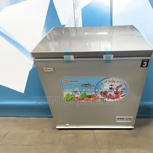 Sayona 200l Deep Freezer - Silver, Fast Freezing High-