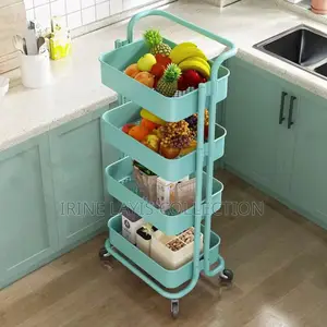 4 Layered Storage Trolley