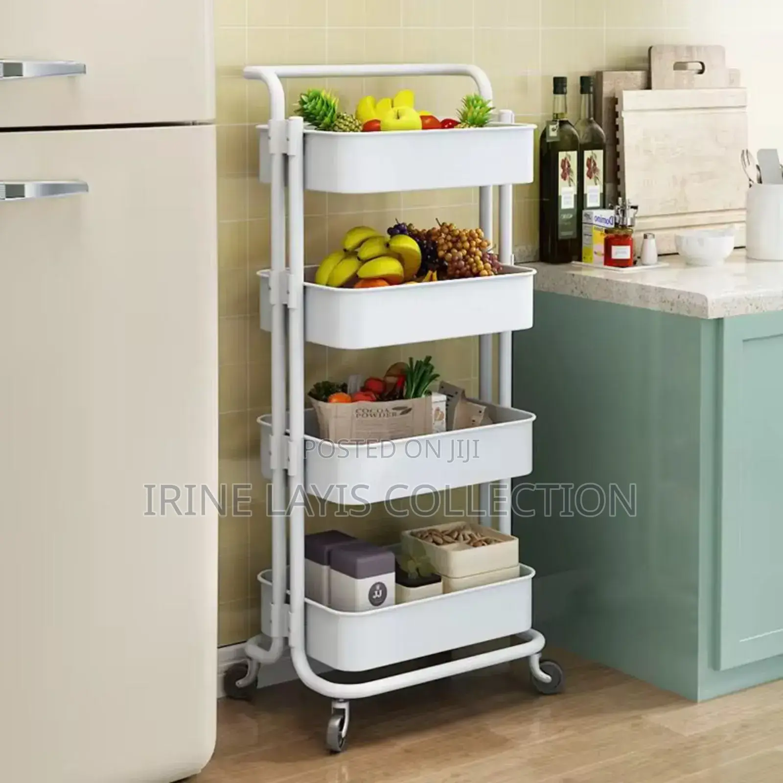 4 Layered Storage Trolley