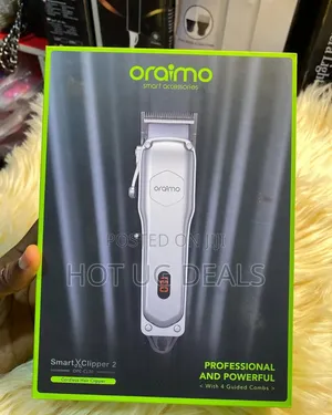 Oraimo Smart Clipper 2 Rechargeable Electric Hair Clipper Led Display