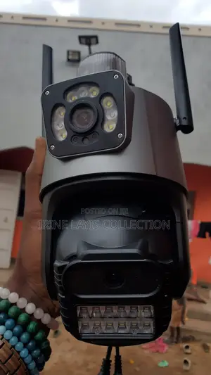 Wireless Dual-Lens PTZ Security Camera.