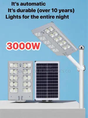 All Top 3000w Ip66 Waterproof Solar Led Street Light