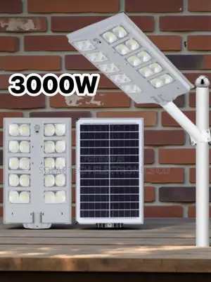 3000w All-in-One Solar Street Light - Long Lasting Battery