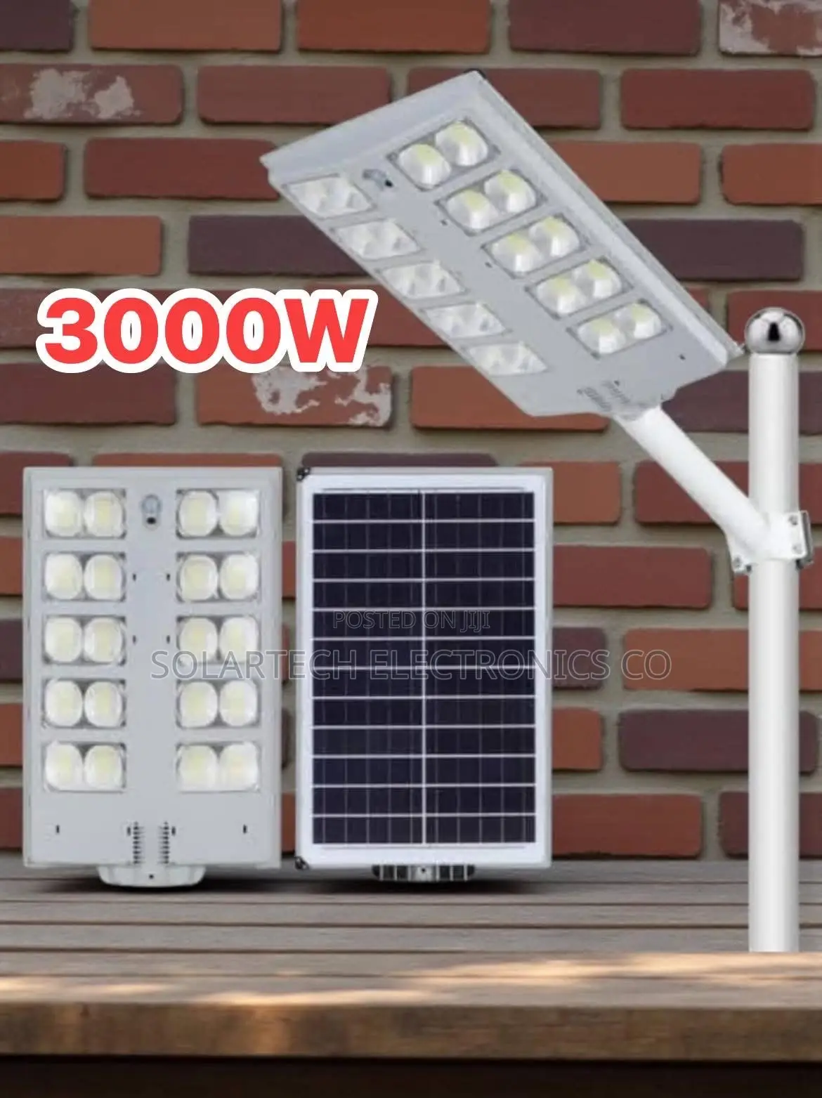 Extreme Bright 3000w Solar Security Light - Easy Install/ Durable