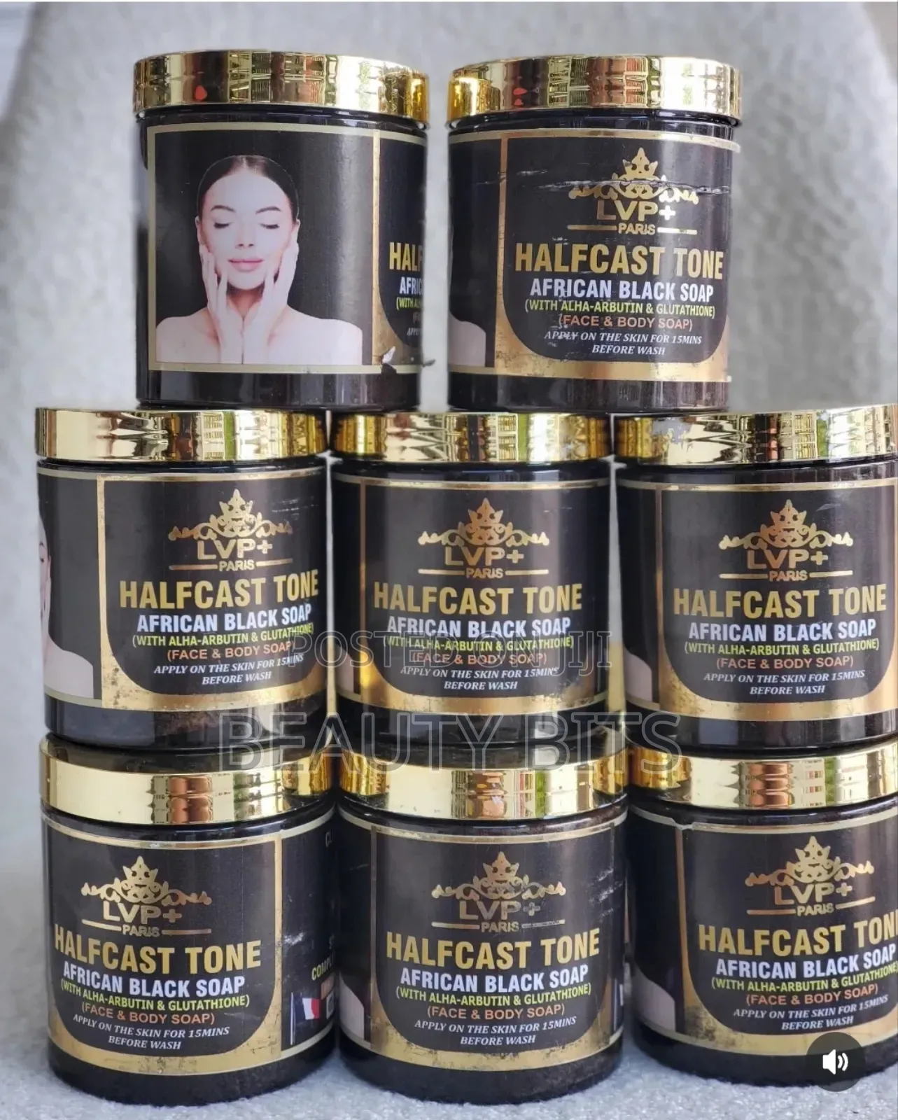 Half Cast Tone Black Soap