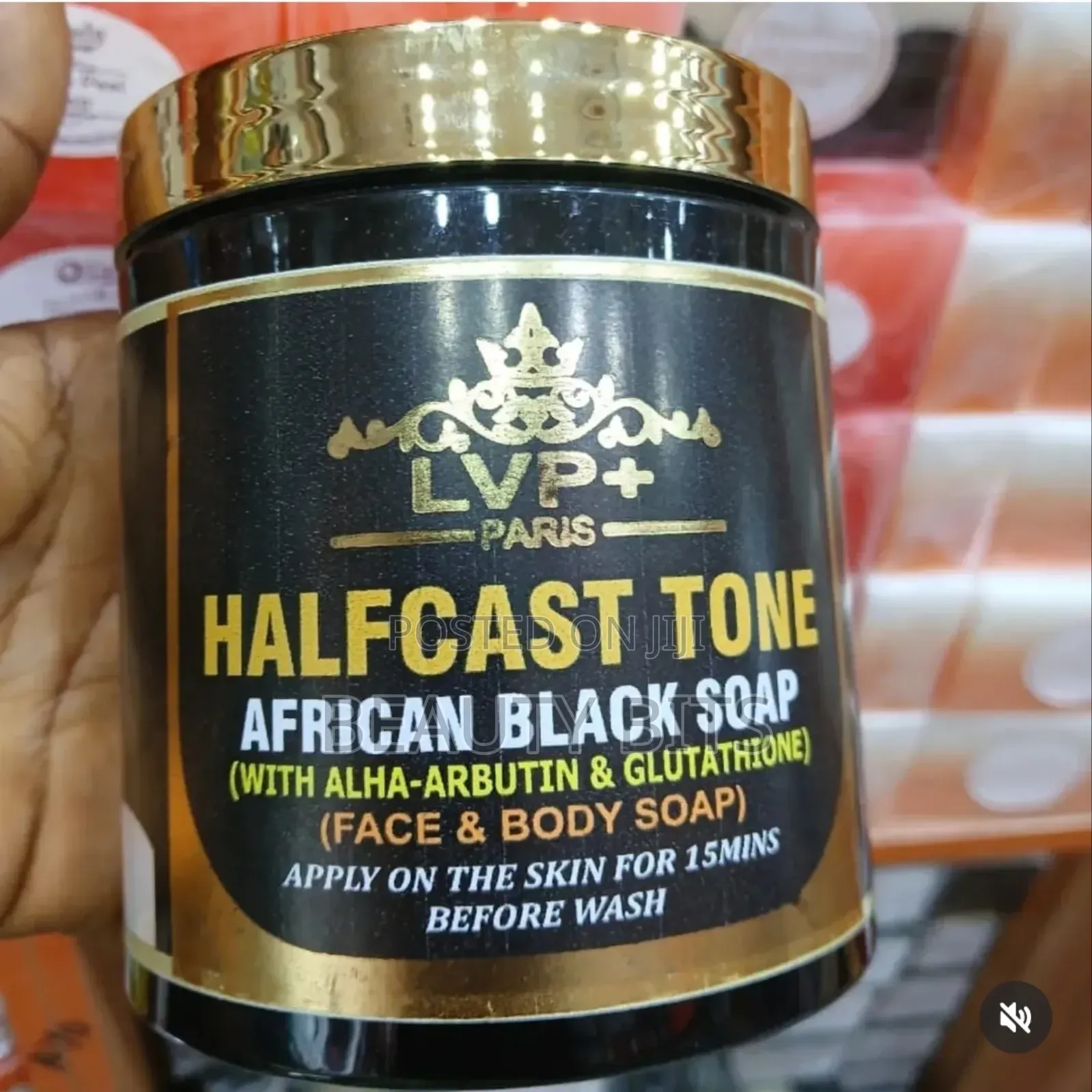 Half Cast Tone Black Soap