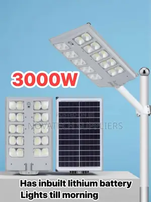 All Top 3000w Ip66 Waterproof Solar Led Street Light