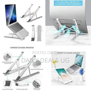 Portable Adjustable Laptop Stand - Multicolor