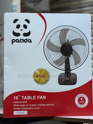 Panda Table Fan