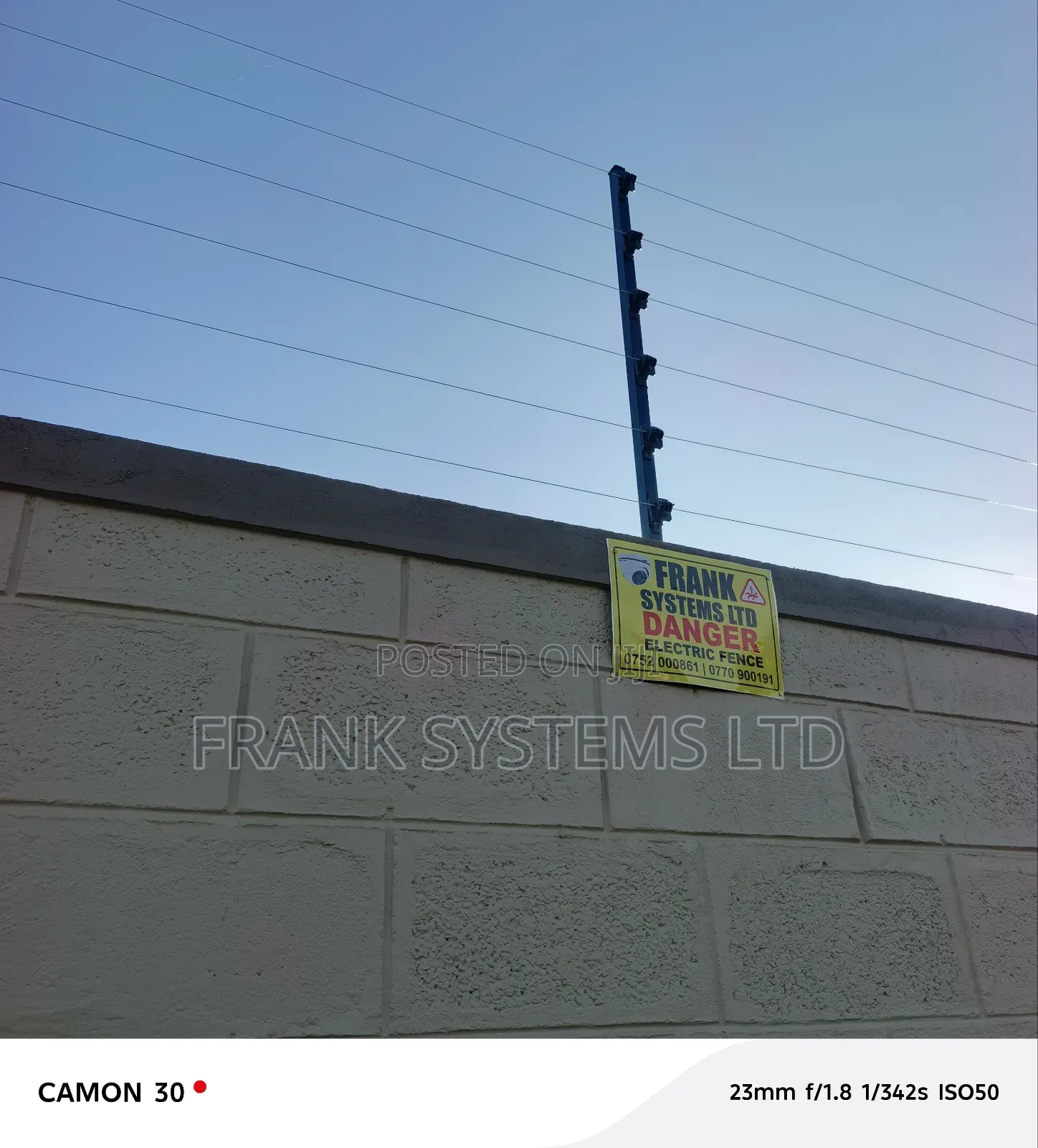 Electric Fence Installation