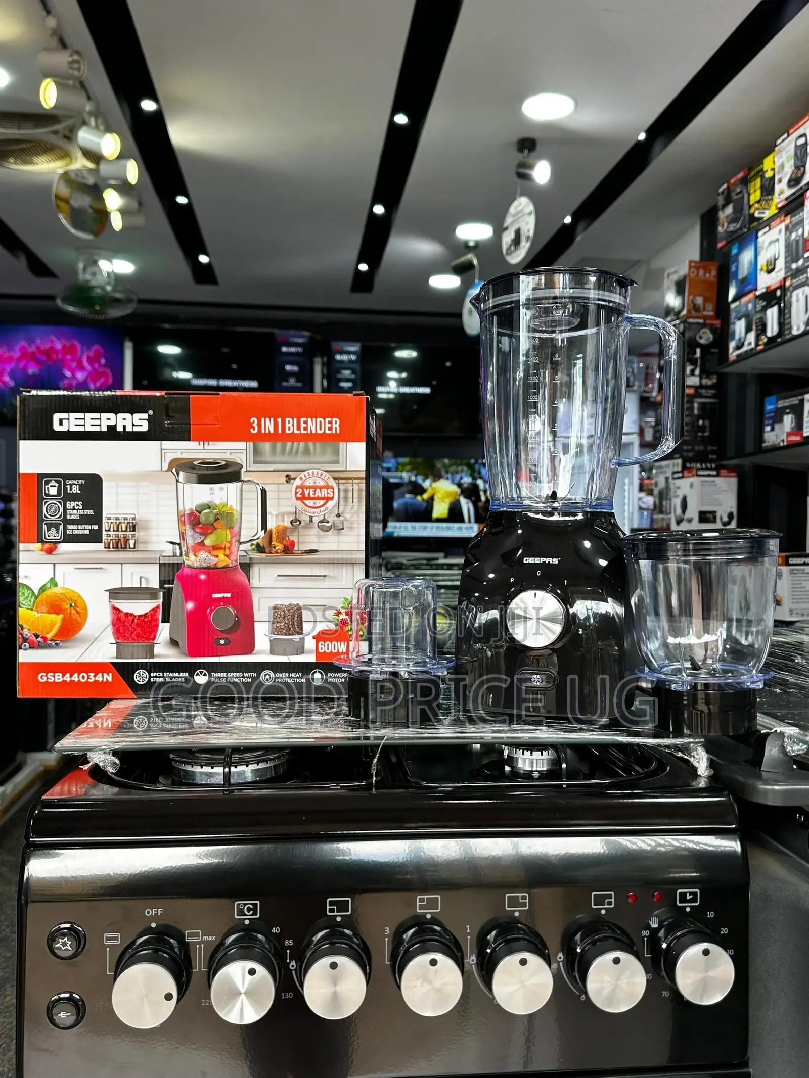 Geepas 3-in-1 Blender, Model Gsb4403