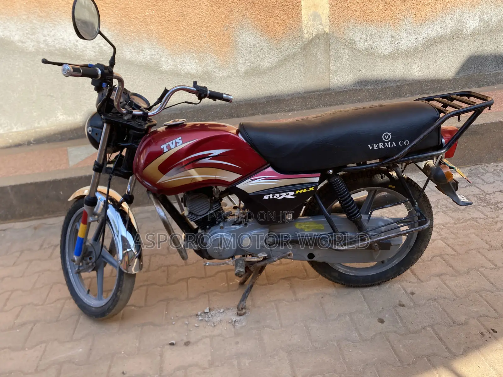 TVS XL 100 2020 Red