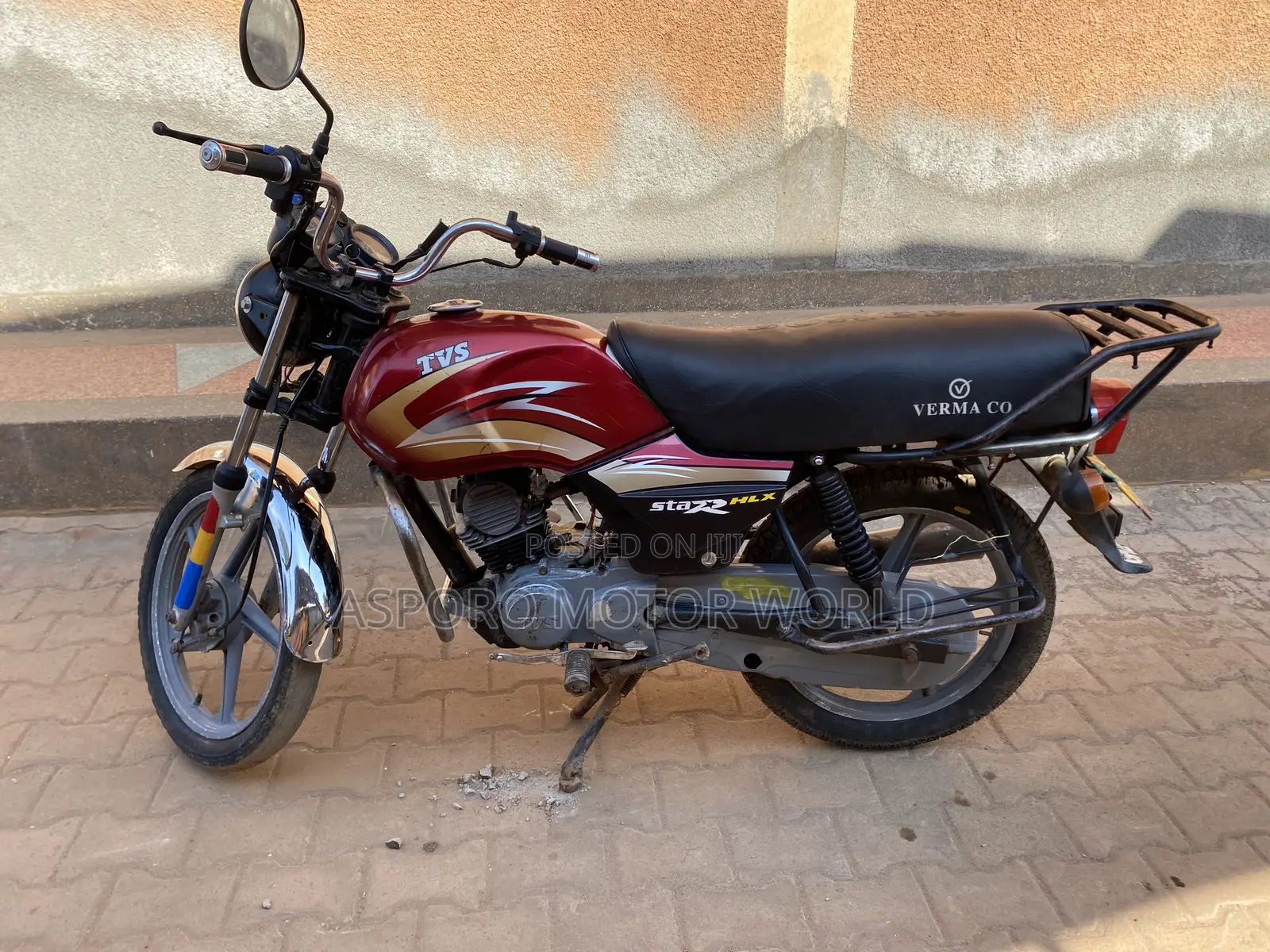 TVS XL 100 2020 Red