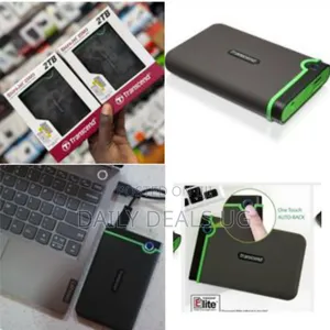 Transcend Storejet 25m3 2tb Portable Hard Drive - Multicolor