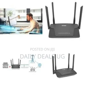 D-Link D-Link High-Gain Wireless Router - Multicolor