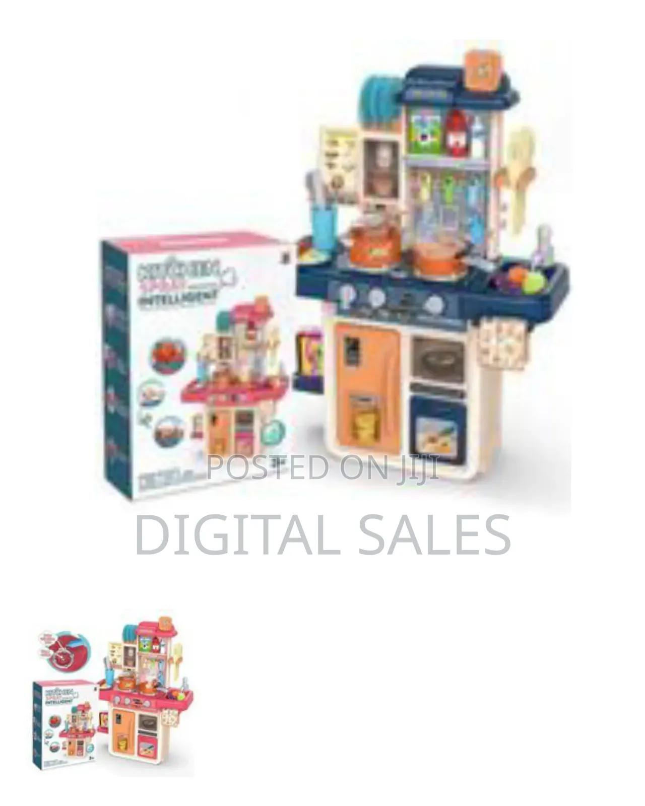 Interactive Deluxe Children's Kitchen With Water And Light Effects