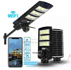 2-in-1 Solar Floodlight Surveillance Camera