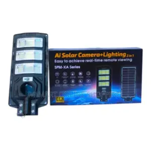 2-in-1 Solar Floodlight Surveillance Camera
