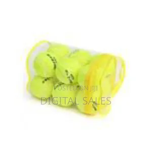 Premium Practice Tennis Ball Set in Storage Basket