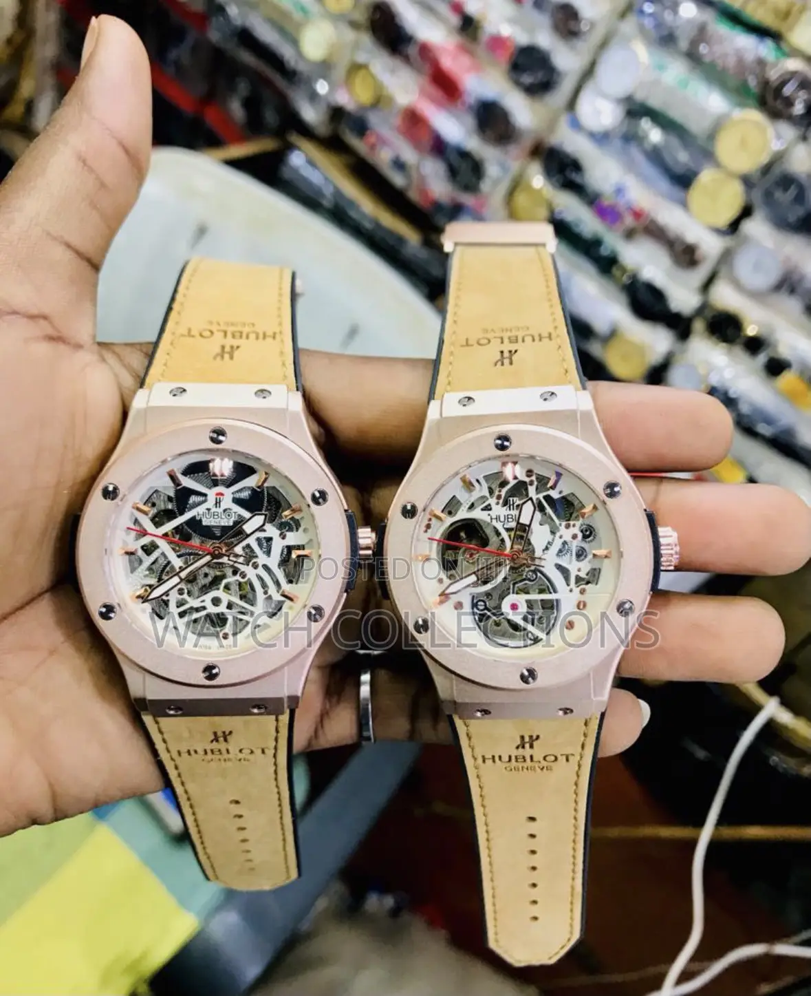 Leather Mechanical Hublot Watches