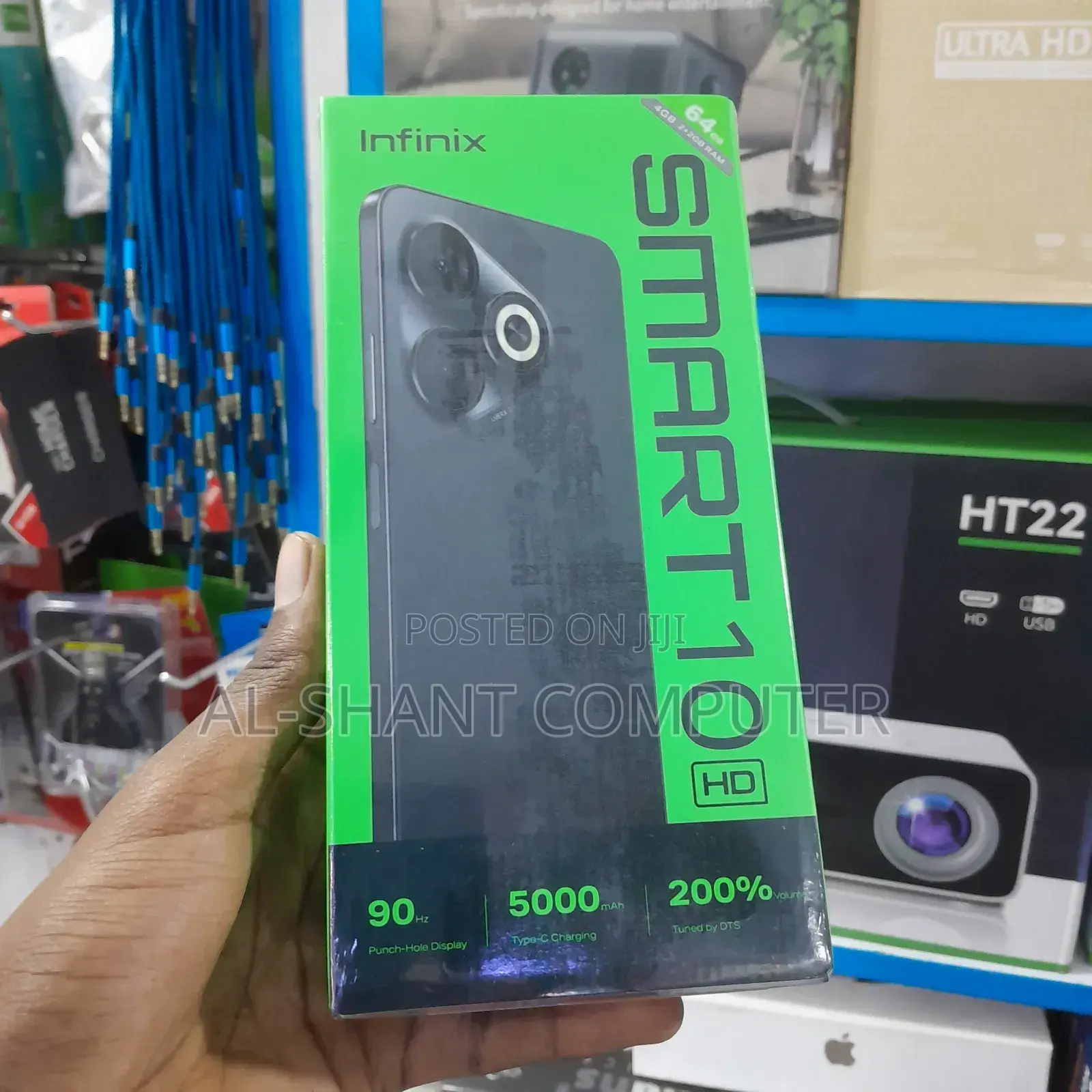 New Infinix Smart 10 128 GB Black
