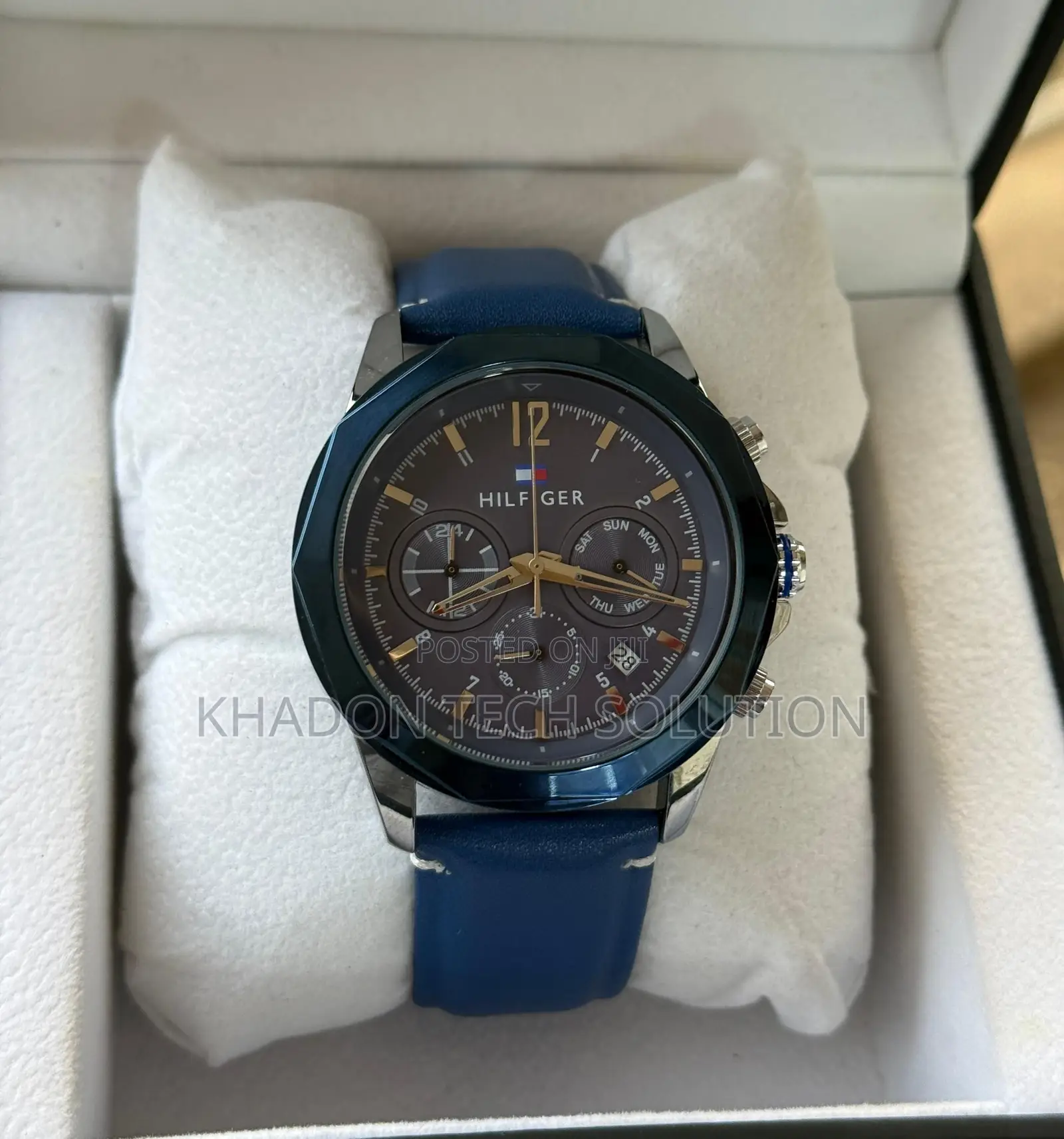 Latest Leather Omega Watch for Men