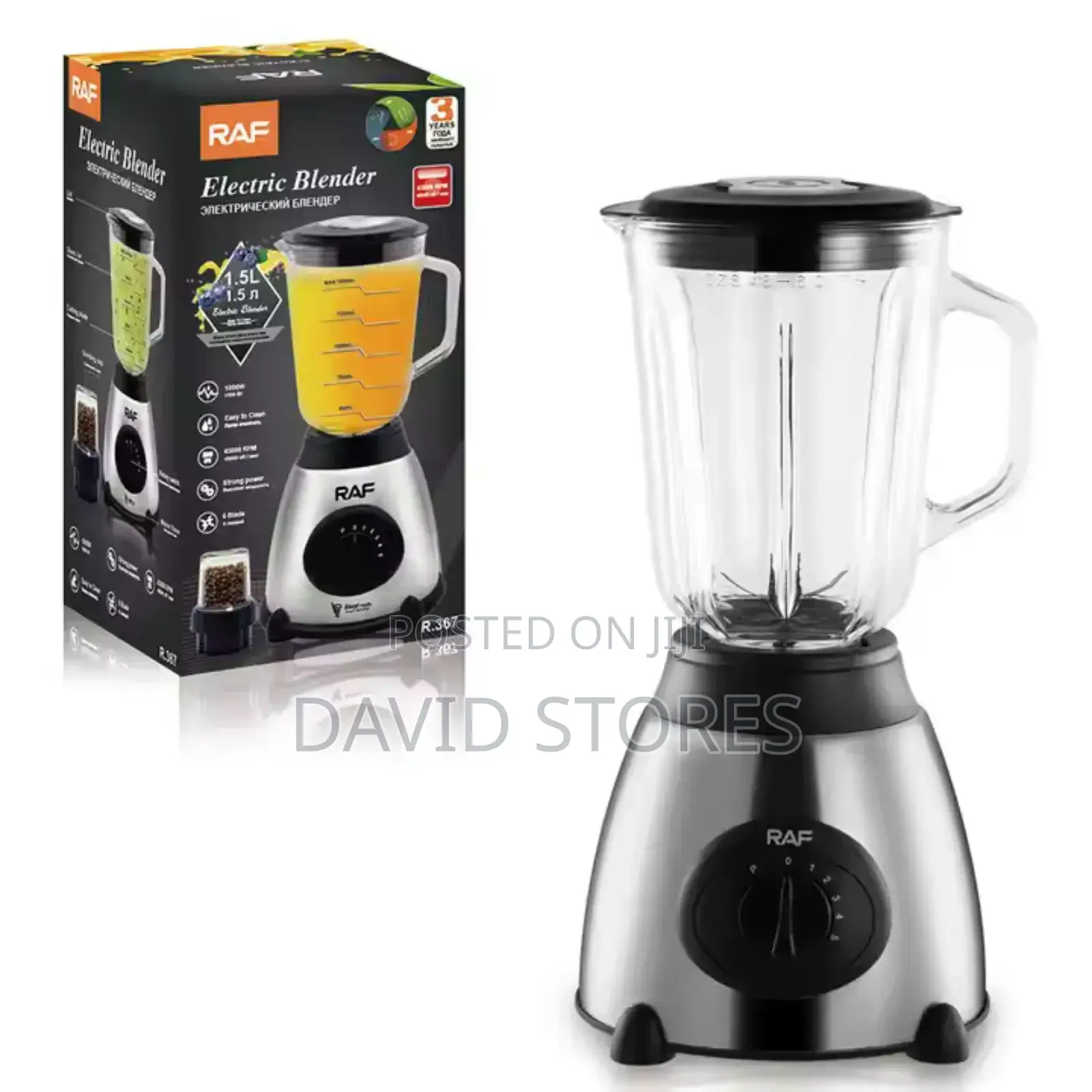 Raf 2in 1 Electric Blender