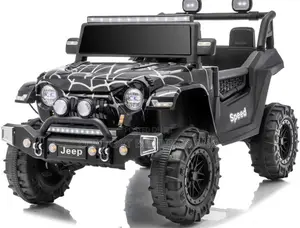 Jeep Rechargeable Toy Car Black
