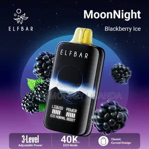 Elf Bar Moon Night 40,000 Puffs Disposable Vape in Uganda