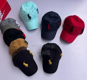 U. S Polo Cotton Caps