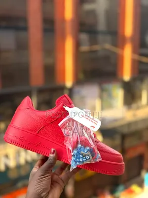 Nike Air Force 1 Low. Nocta Red