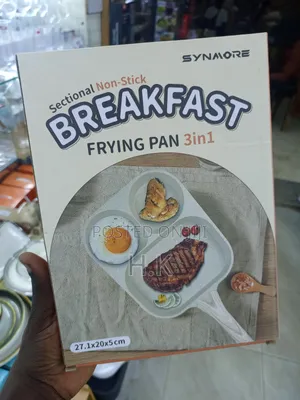Synmore 3-in-1 Sectional Non-Stick Breakfast Frying Pan.