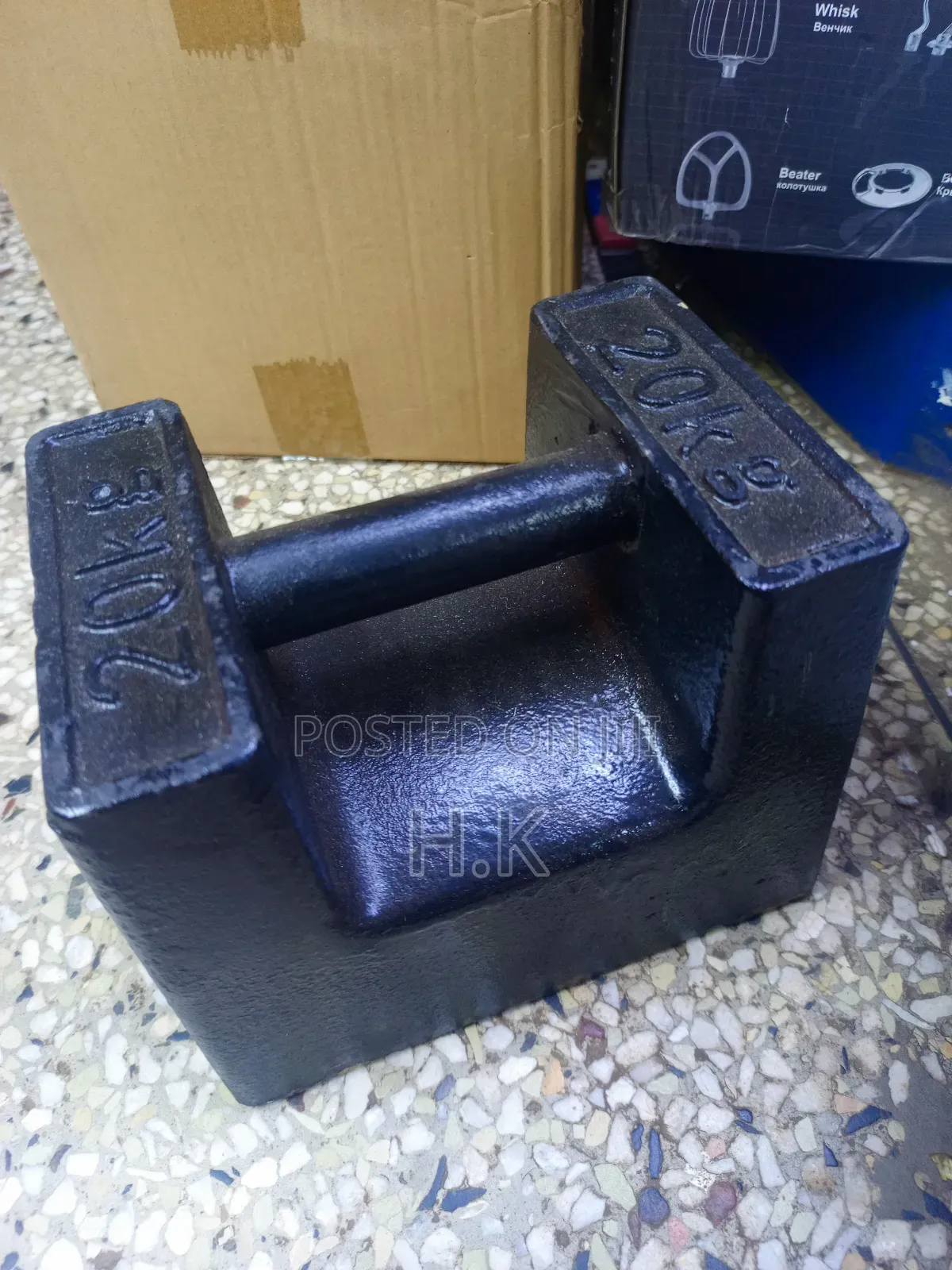 20kg Cast Iron Test Weight