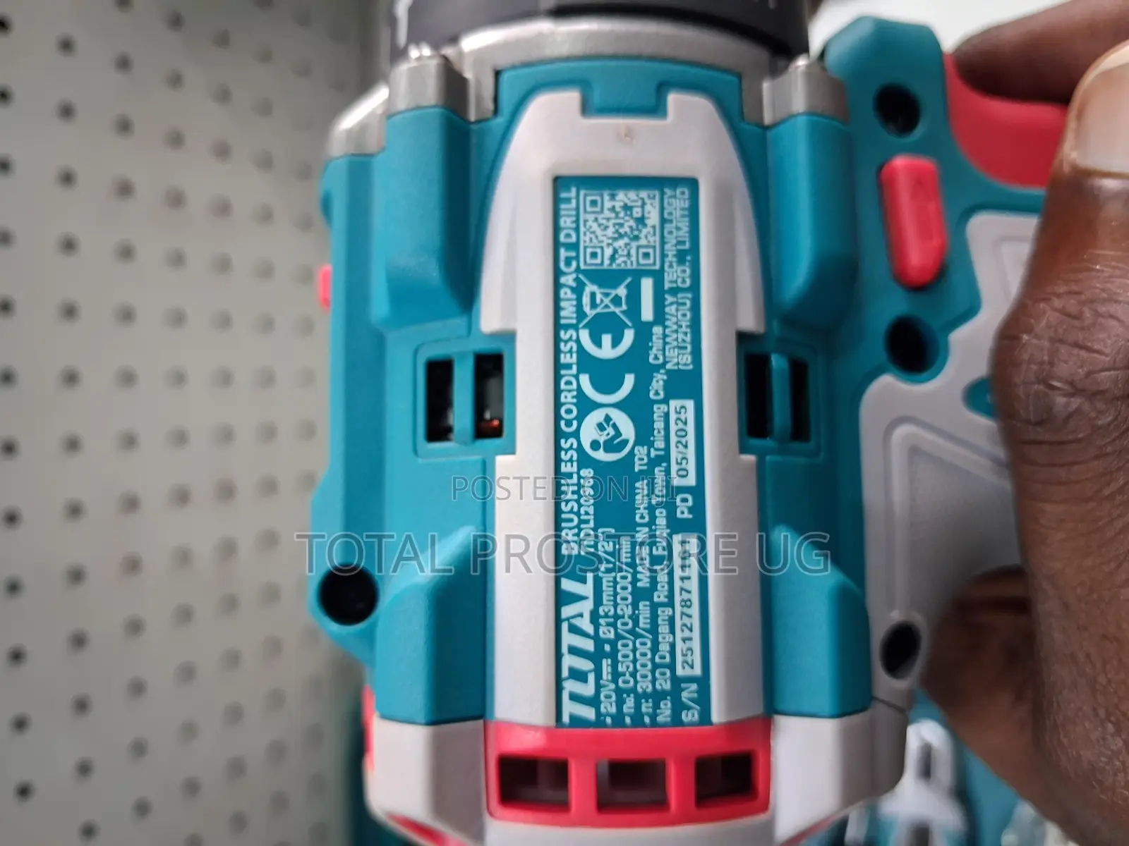 Brushless Cordless Impact Drill 96nm