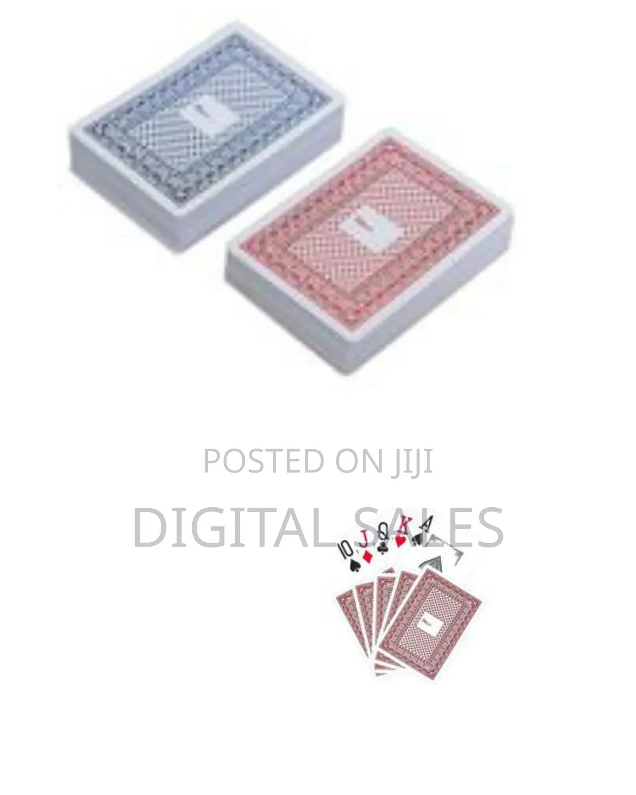 Plastic Pocker Playing Cards
