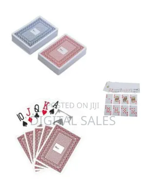 Plastic Pocker Playing Cards