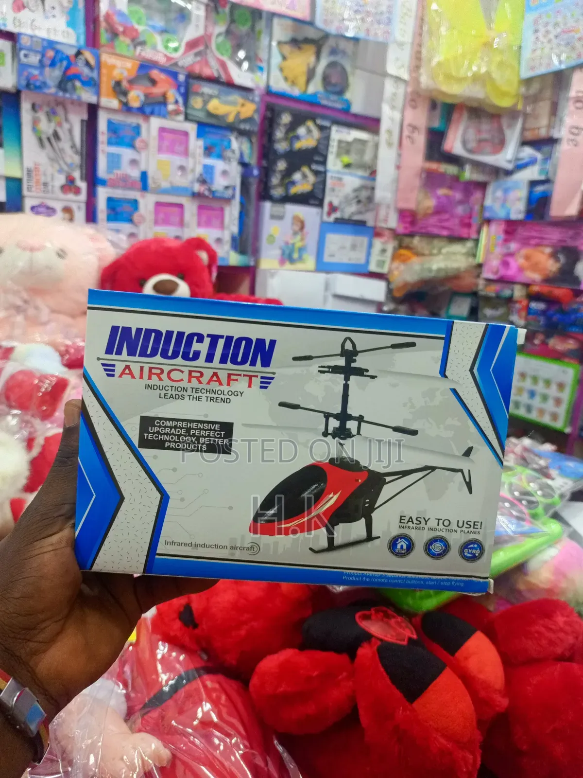 Remote Control and Hand-Sensor Toy Helicopter