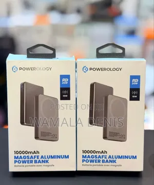 Powerology 10000mah 20w Pd 15w Wireless Magsafe Power Bank