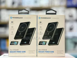 Powerology Qi2 Skye 10000mah Wireless Magsafe Power Bank Tft Display