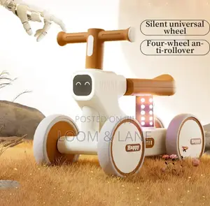 Led Baby Balance Bike With Music