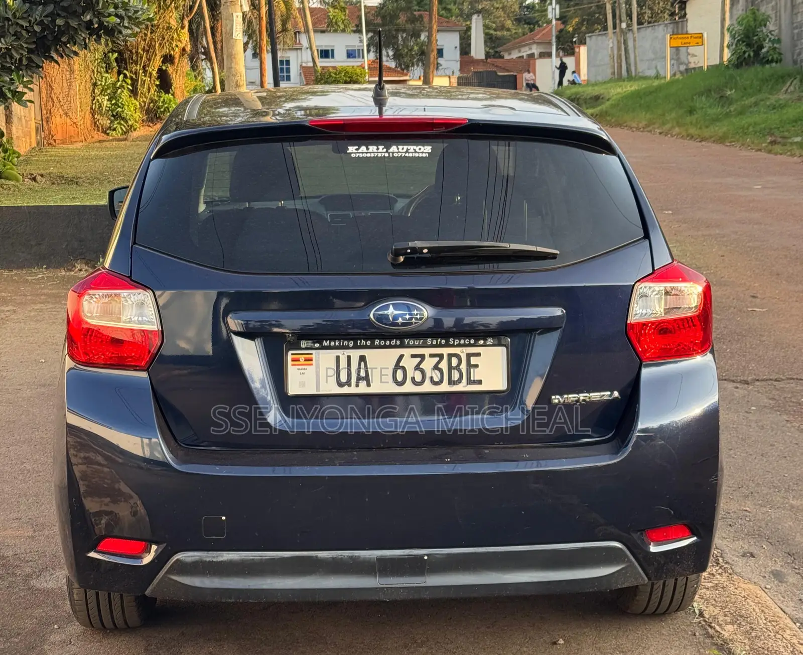 Subaru Impreza 2015 Blue