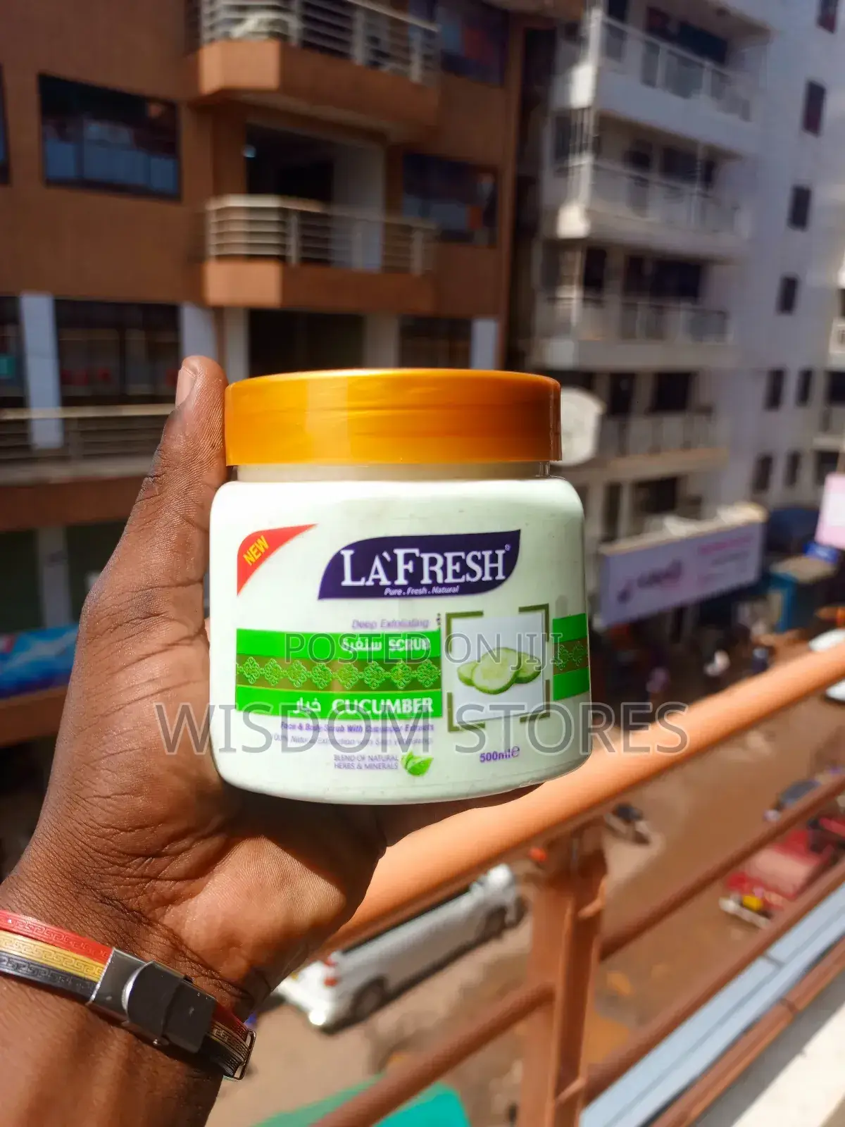 La Fresh Cucumber Scrub 500ml