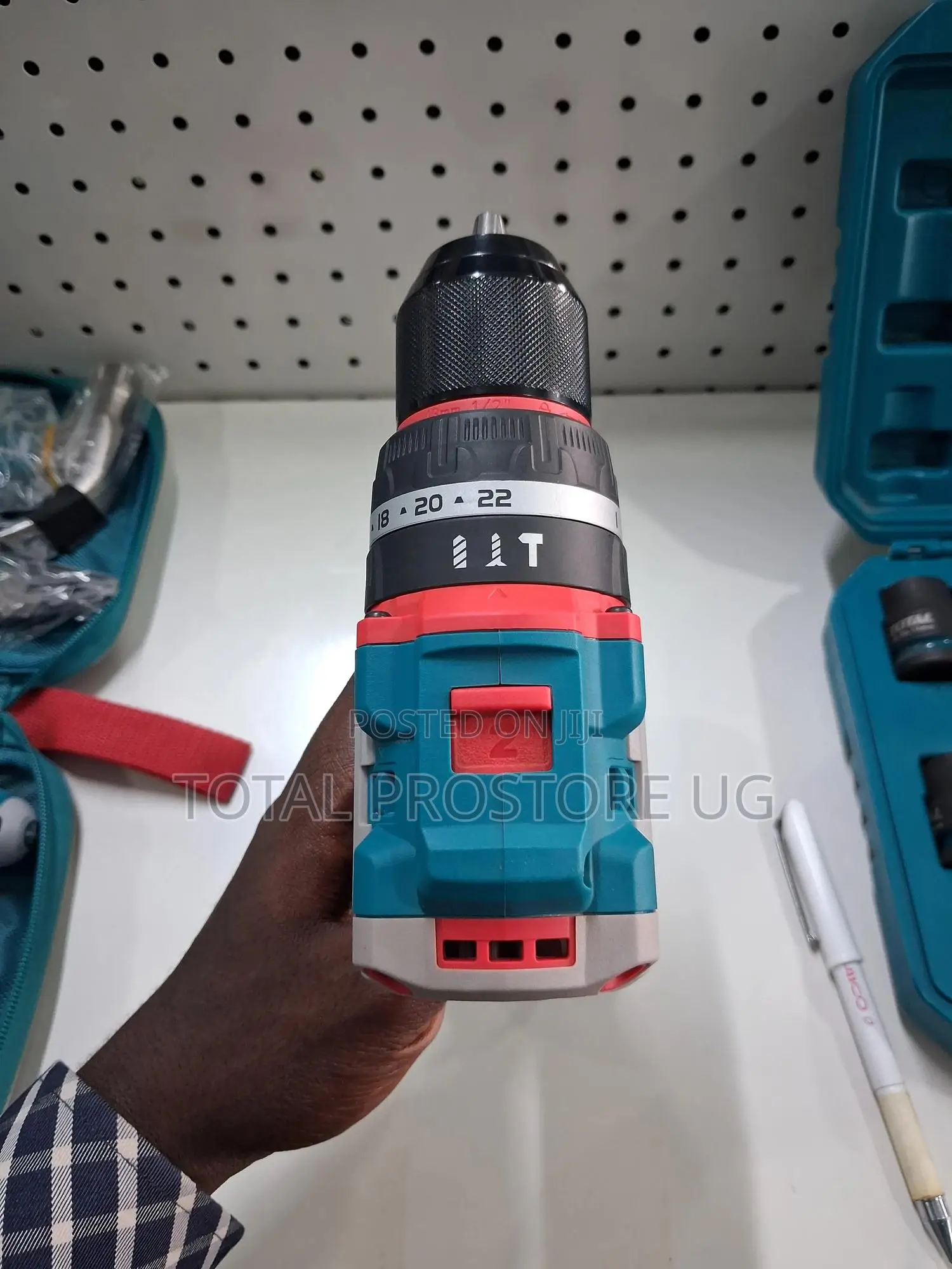 Compact Cordless Brushless Impact Drill 66nm