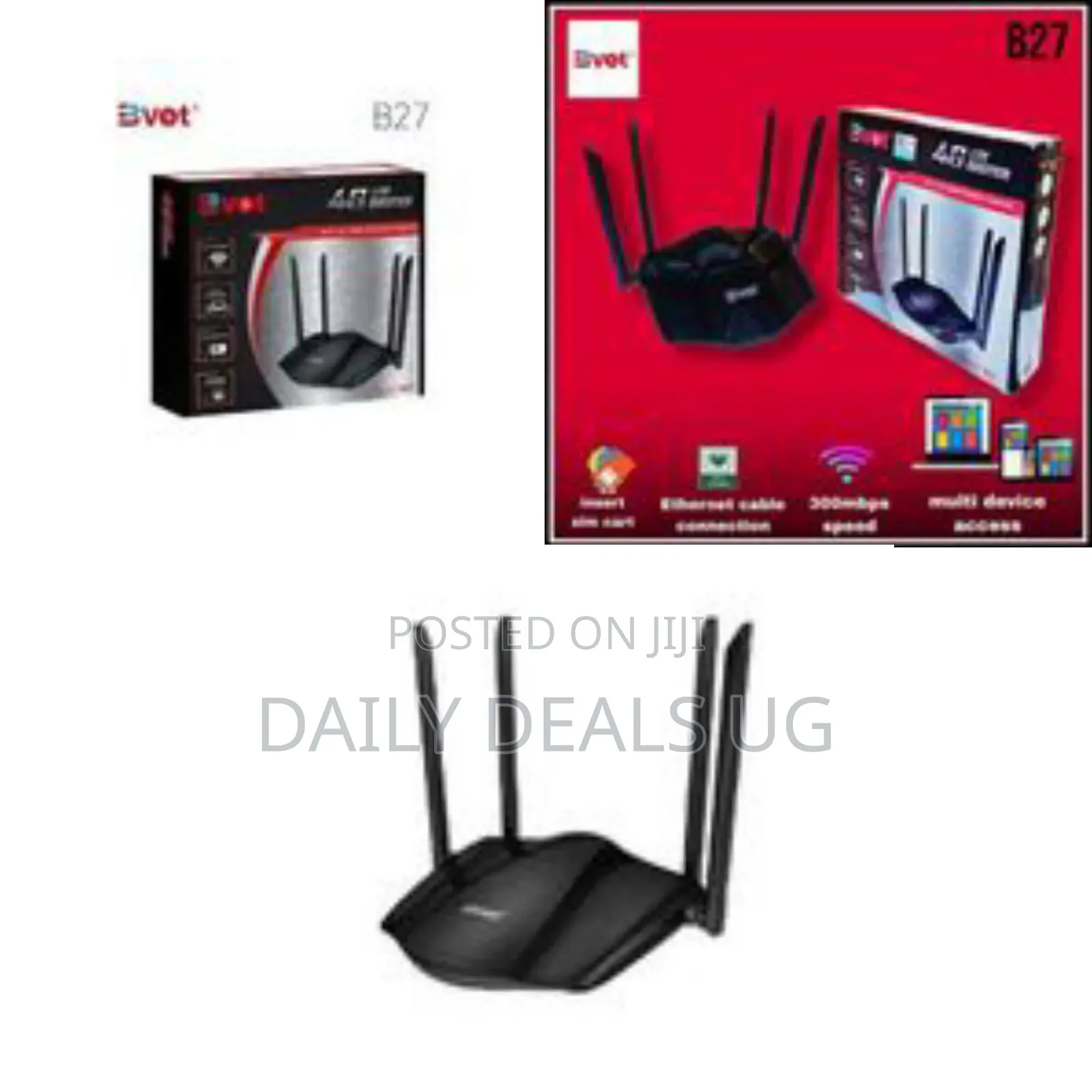 Evot 4g Lte Router (Model B27) - Multicolor