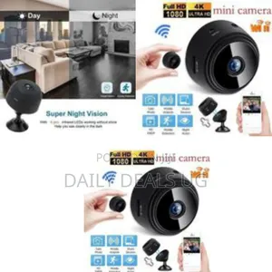 Compact Full Hd/ Ultra Hd Wi-Fi Mini Camera With Night Vision